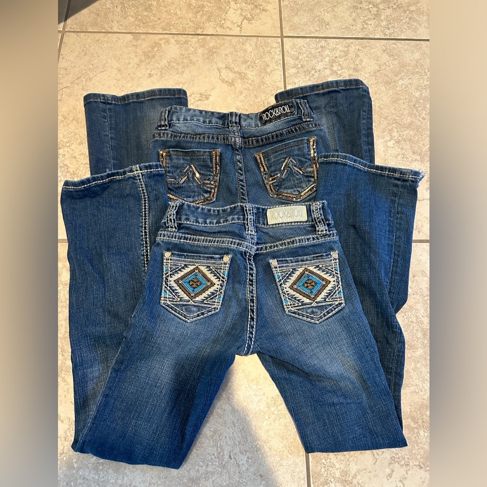 Girls Rock & Roll Cowgirl Jeans